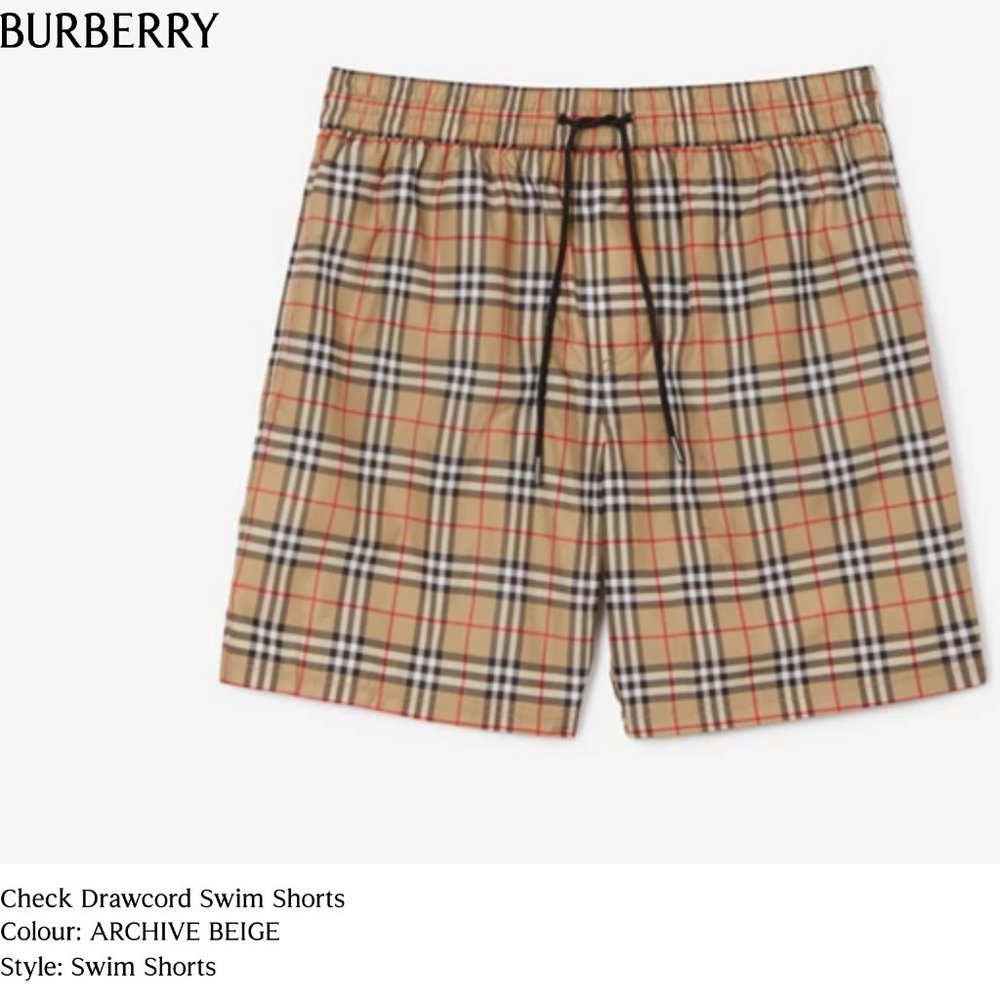 Burberry Swim short - Medium